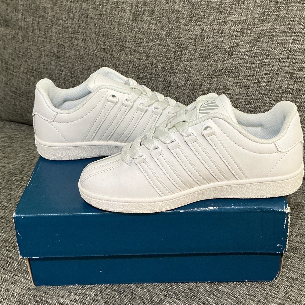 K-Swiss Kids White Sneakers